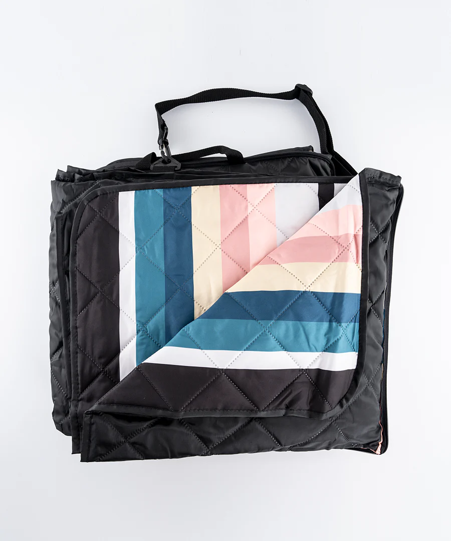Fold-and-Zip Travel Blanket