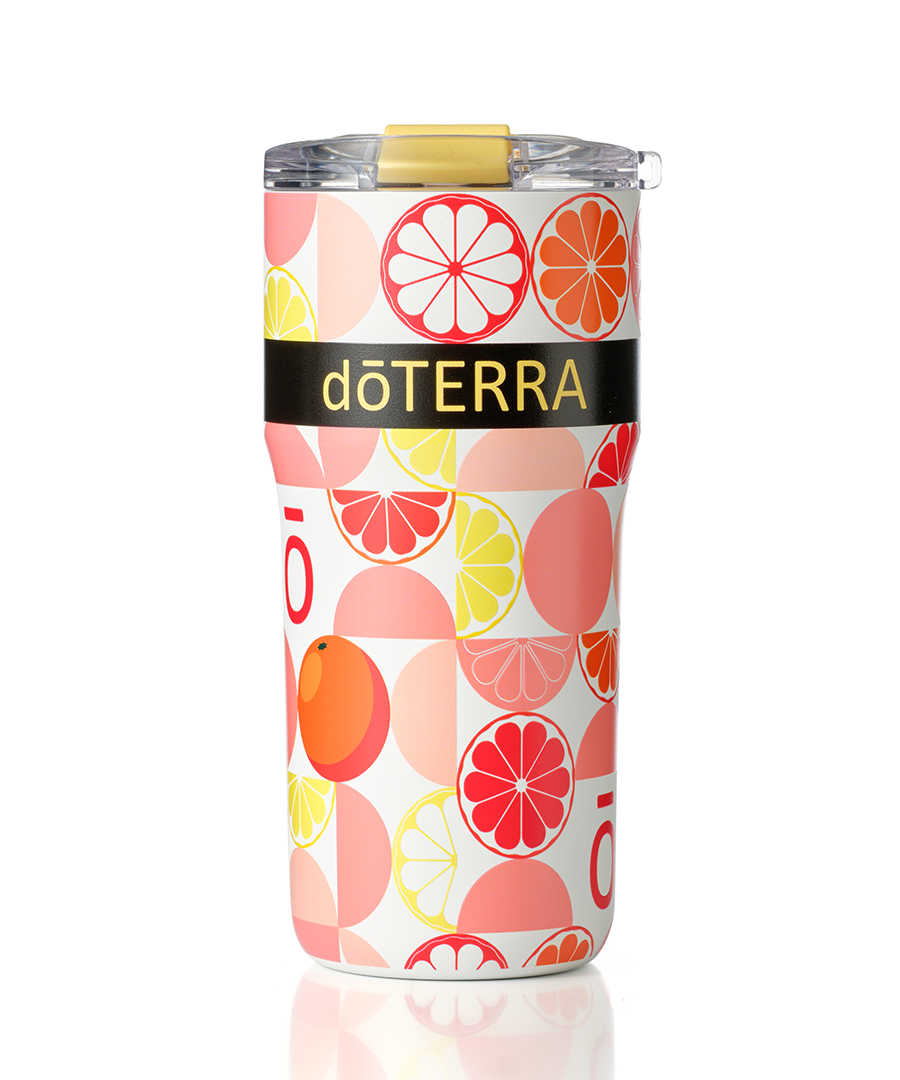doTERRA　ピーチ、レモン Citrus Love Tumbler (20 oz.) – doTERRA Marketplace