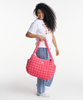 Puffy Tote Bag (Coral)