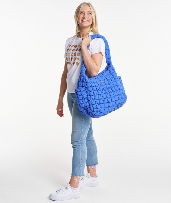 Puffy Tote Bag (Blue) product image