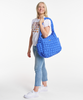 Puffy Tote Bag (Blue)