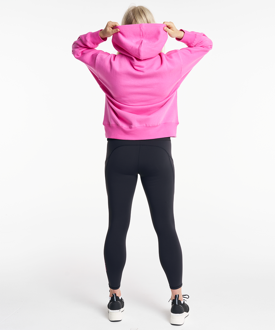 Women's Pink Pullover Hoodie