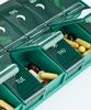 Easy-Fill AM/PM Pill Case (Green)