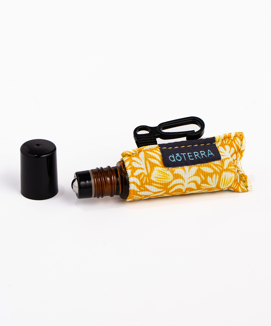 Clip-On Lip Balm/Roller Bottle (Floral)