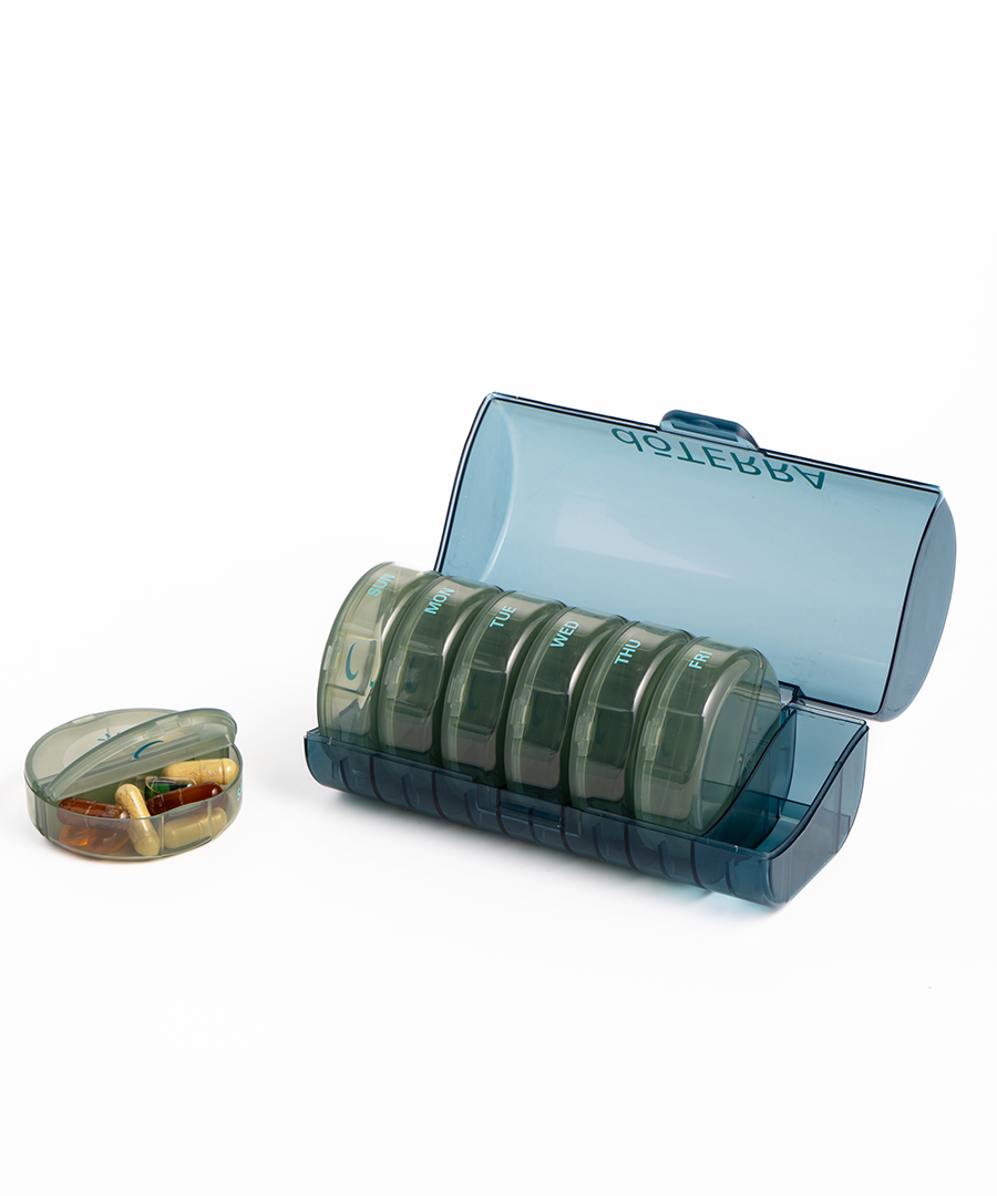 Daily a.m./p.m. Pill Case (Green)