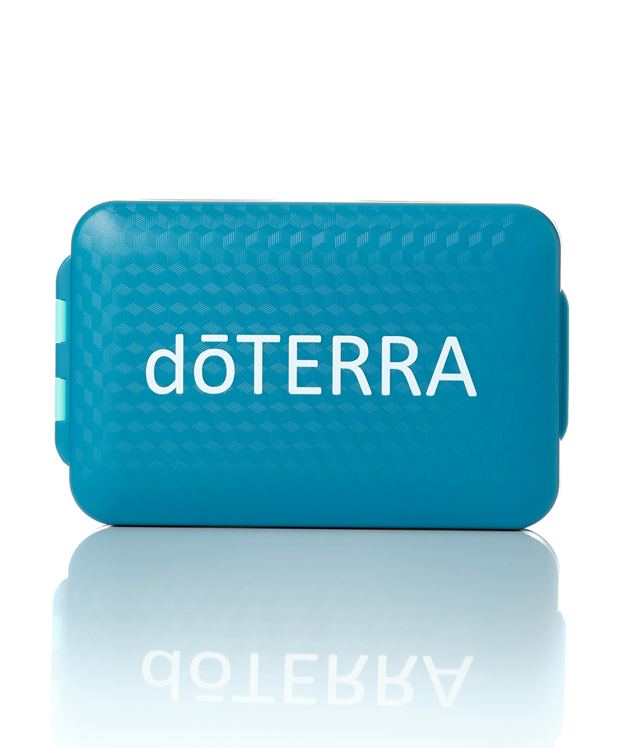 Easy Fold Supplement Case - Turquoise