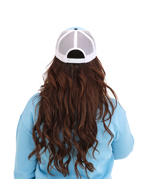 Unisex Blue Skies Ahead Trucker Hat