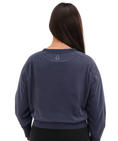 Women’s Navy Crewneck Sweatshirt