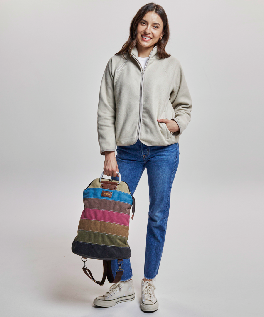 Style in Stripes Convertible Bag