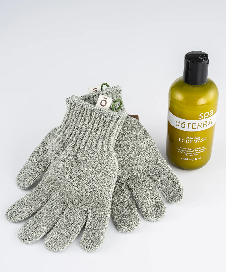 Exfoliating Gloves (Sage)