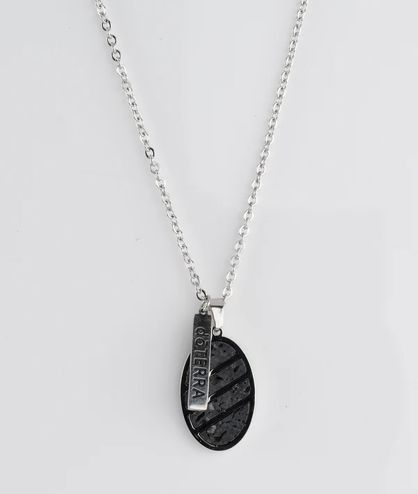 Modern Lava Rock Necklace product image