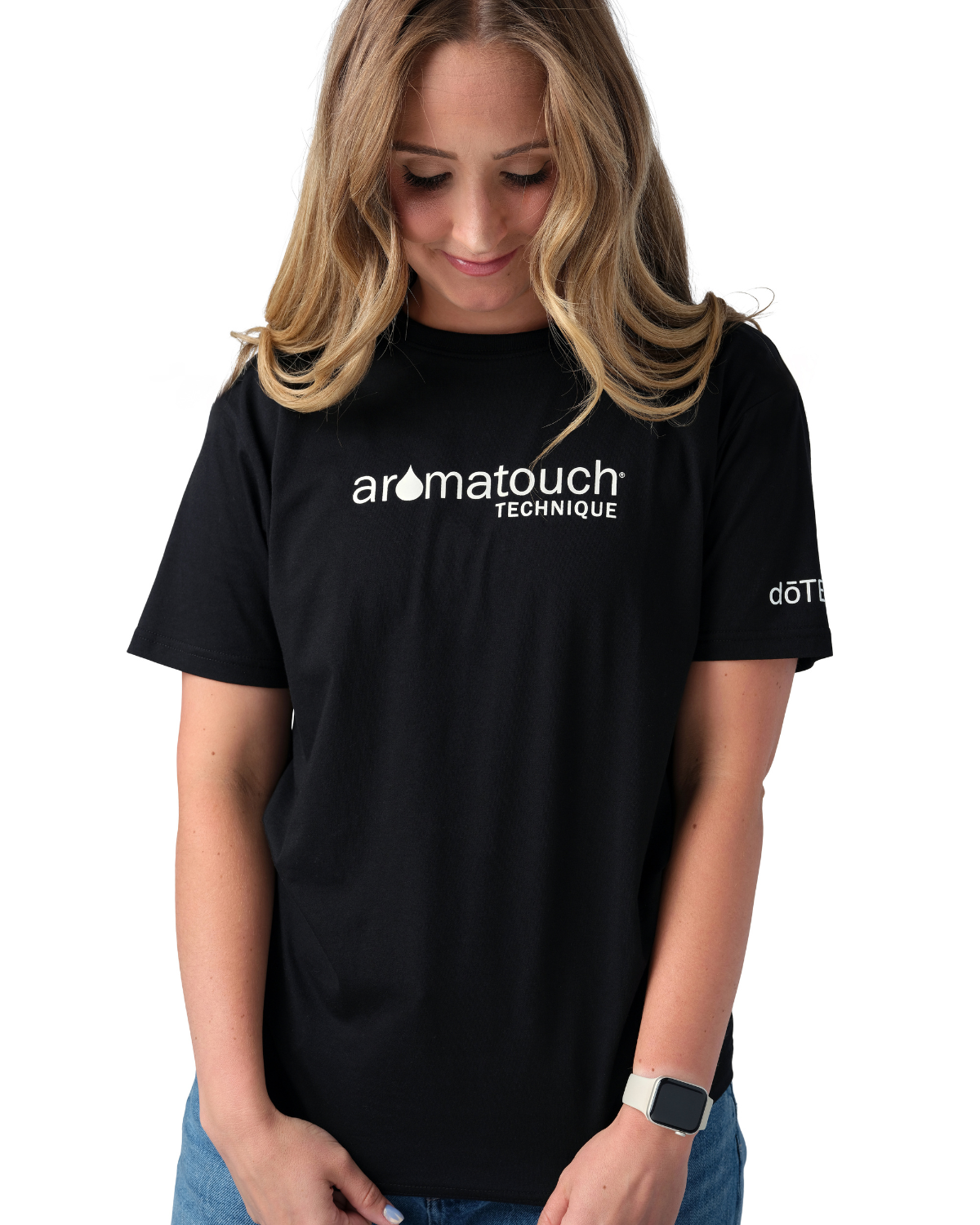 AromaTouch Black Crew Neck