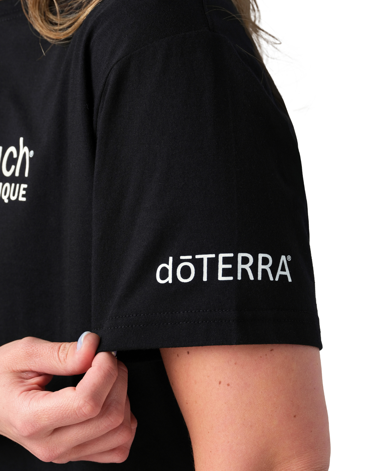 AromaTouch Black Crew Neck