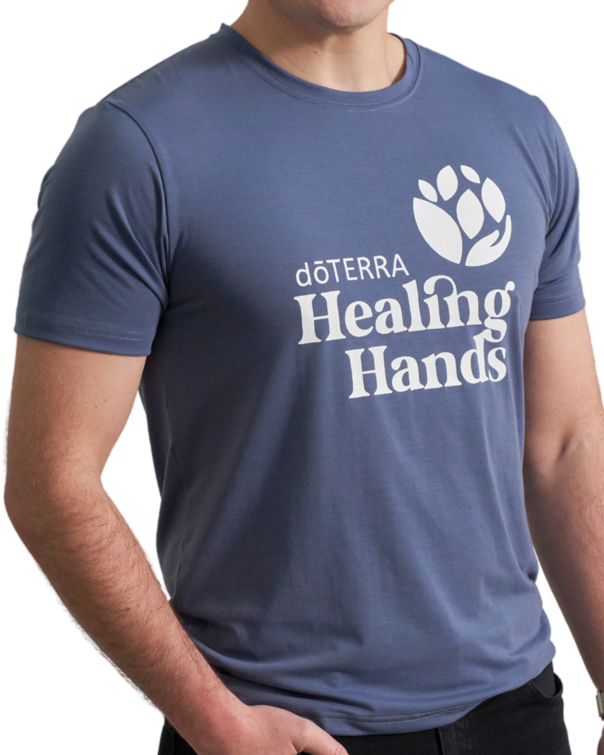Healing Hands Blue T-Shirt