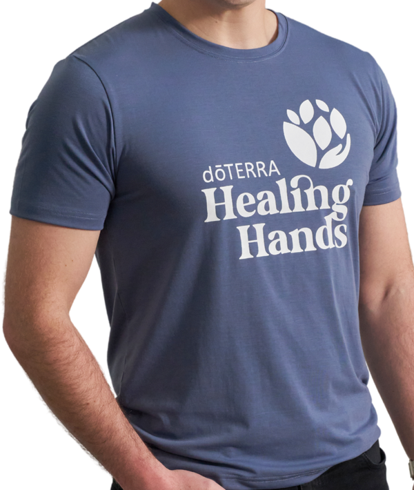 Healing Hands Blue T-Shirt product image