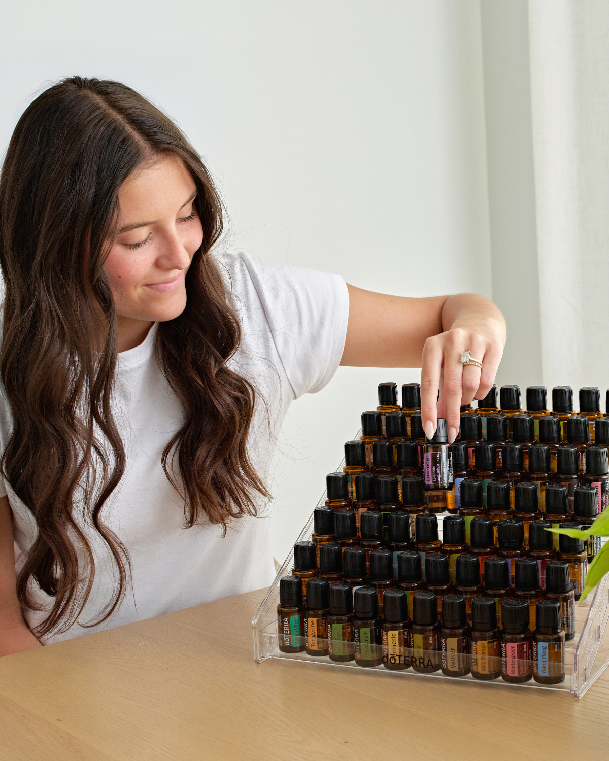 Essential Oil Acrylic Display