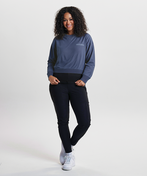 Women’s Navy Crewneck Sweatshirt