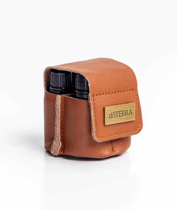 Leather Essential Oil Pouch product image