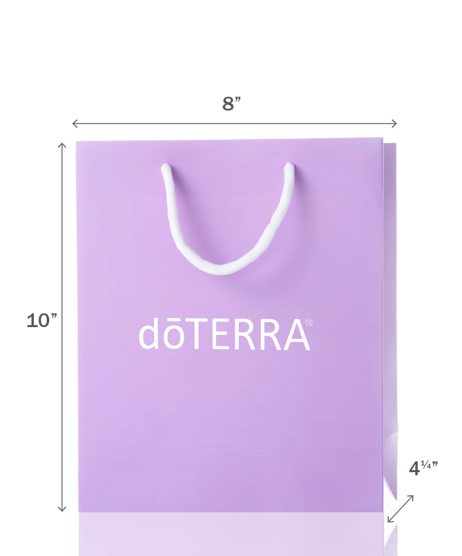 10pk dōTERRA Small Lavender Gift Bag